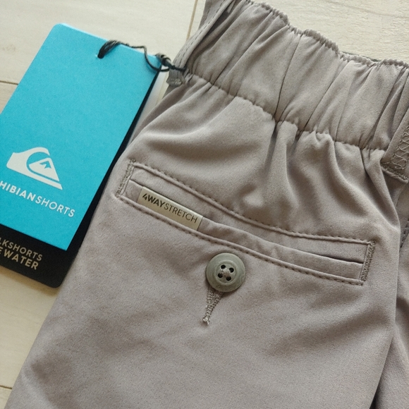 QUIKSILVER NEW boys Ocean Union Amphibian Shorts Sleet - Picture 7 of 16